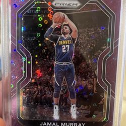 Panini 2020-21 Prizm Jamal Murray #124 Purple Fast Break Prizm /75 🔥🔥🔥💯😱🐐