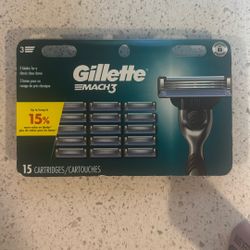 Gillette Mach 3 Cartridges 