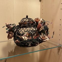 Teapot Birdcage Decor