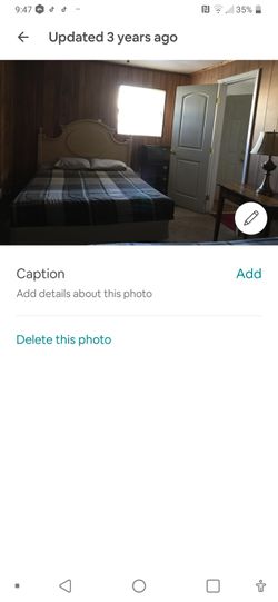 Queen size mattress and box spring .frame