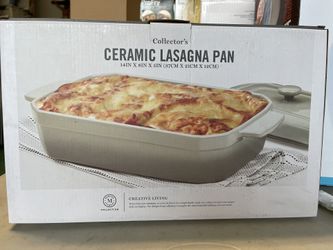 Ceramic Lasagna Pan No Lid