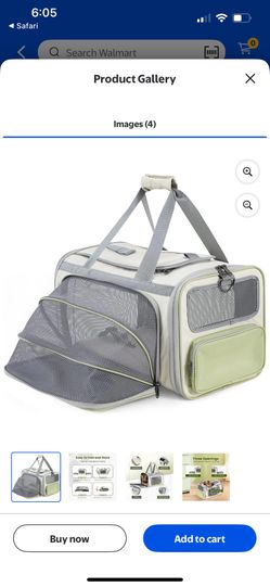 Pawaii Airplane Approved Cat Carrier Travel Bag
