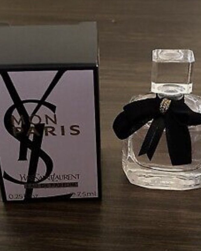 YSL Mon Paris Eau De Parfum Women Mini Perfume Yves Saint Laurent 7.5 ml New