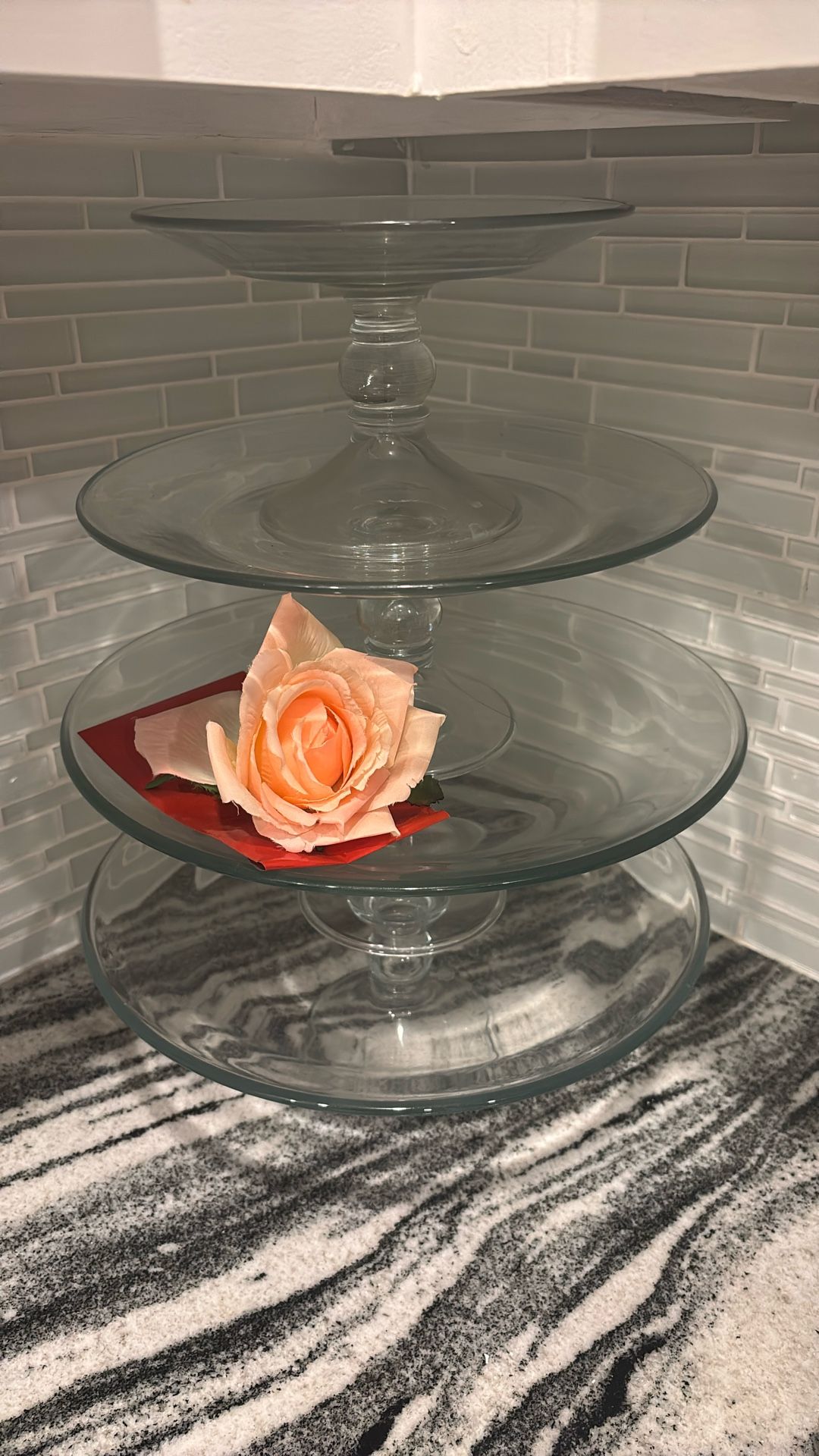 Cake Or Cup Cake Glass Stand 