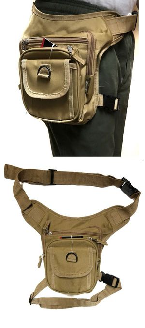 Photo Brand New! Tan Waist/Hip/Thigh/Leg Holster/Pouch/Bag For Everyday Use/Working/Outdoors/Camping/Fishing/Hiking/Sports/Gym $13