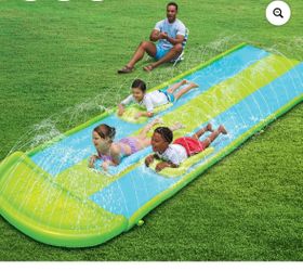 Triple-Lane Water Slide + (3)