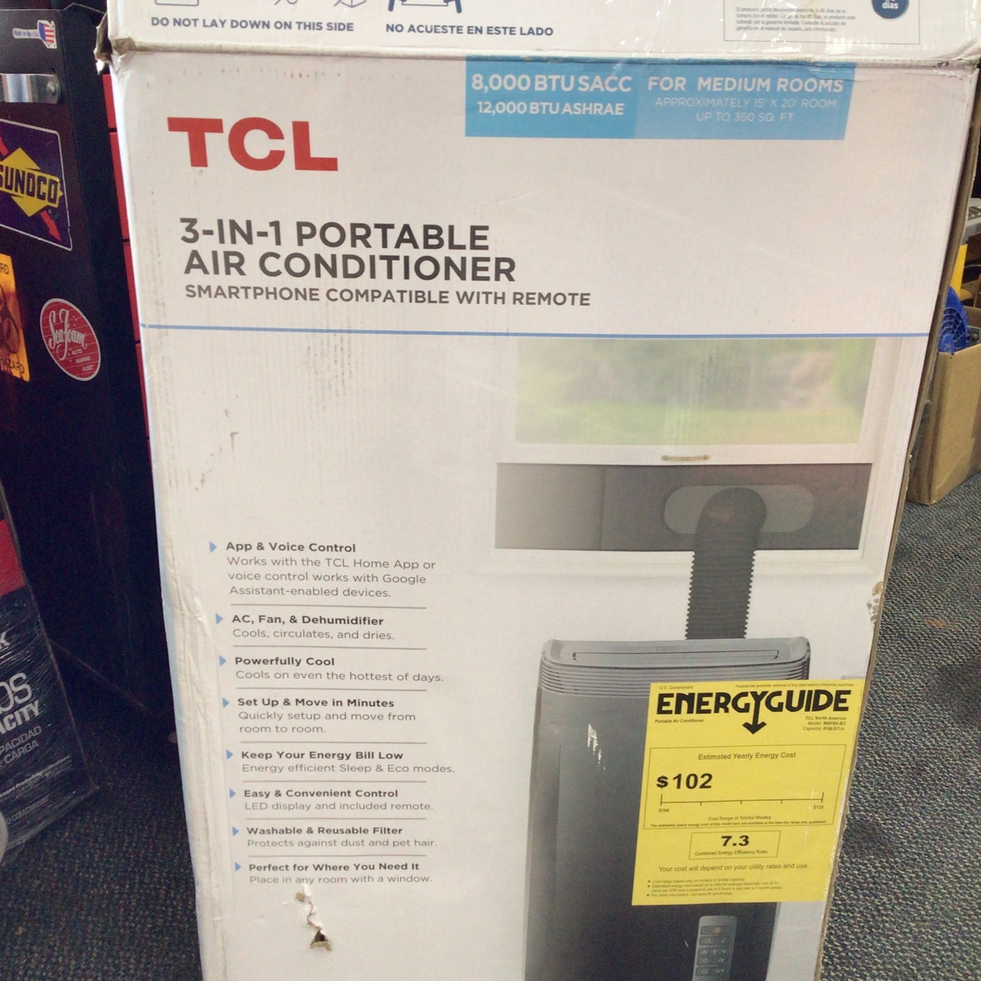 TCL 3-in-1 Portable Air Conditioner 