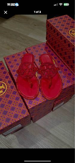 Red Tory Sandals