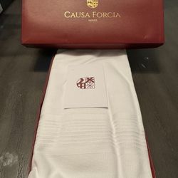 12 Ct White Turkish Handkerchiefs