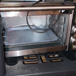 Toast, Bagel And Broil Machine Rostisserie And Air Dry