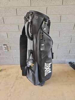 New $245 MSRP PXG Parsons Xtreme Golf Sunday Stand Bag Black