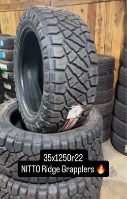 35x12.50 22 Nitto ridge grapplers