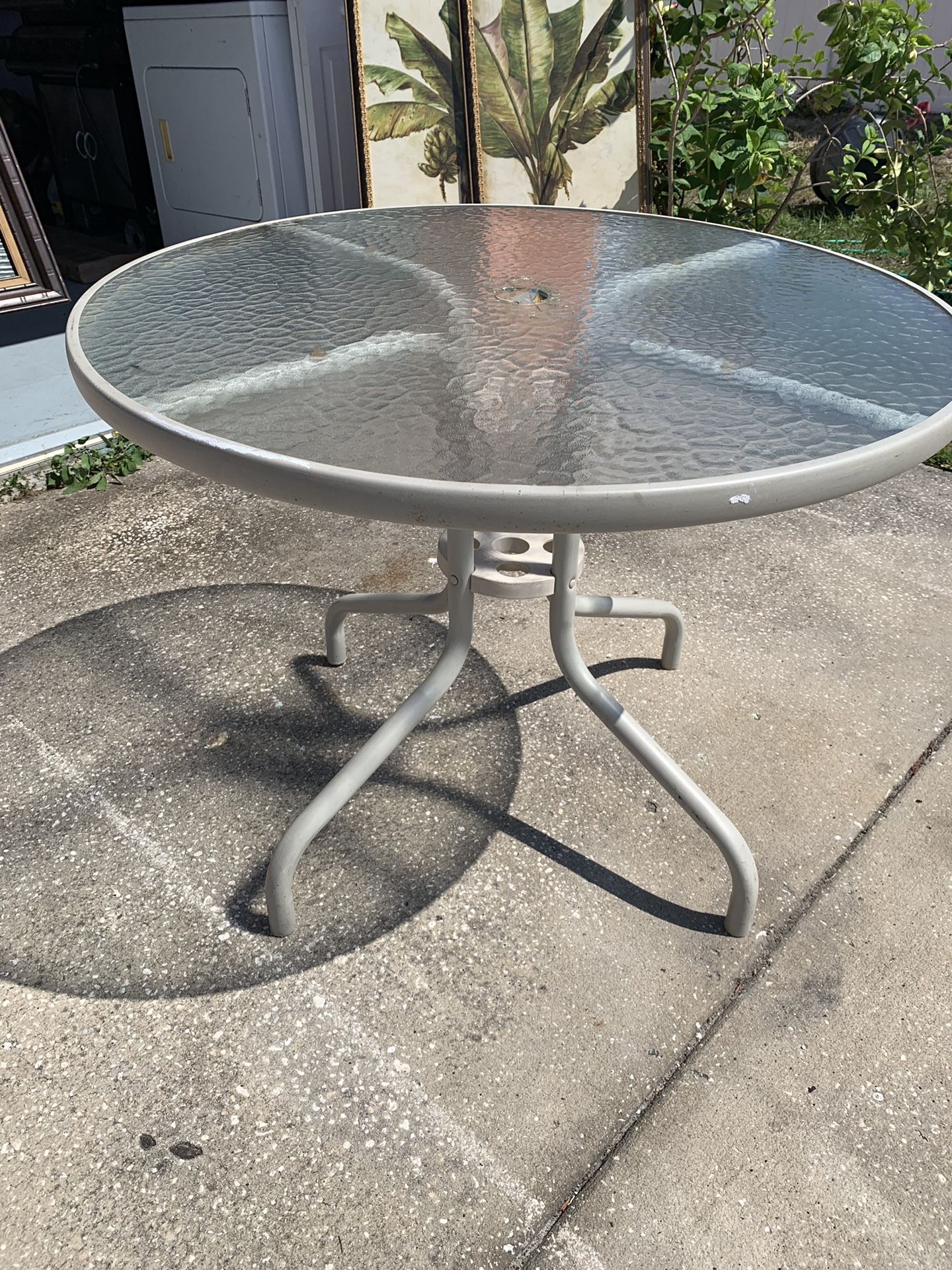 Glass Patio Table for Sale in Spring Hill, FL OfferUp
