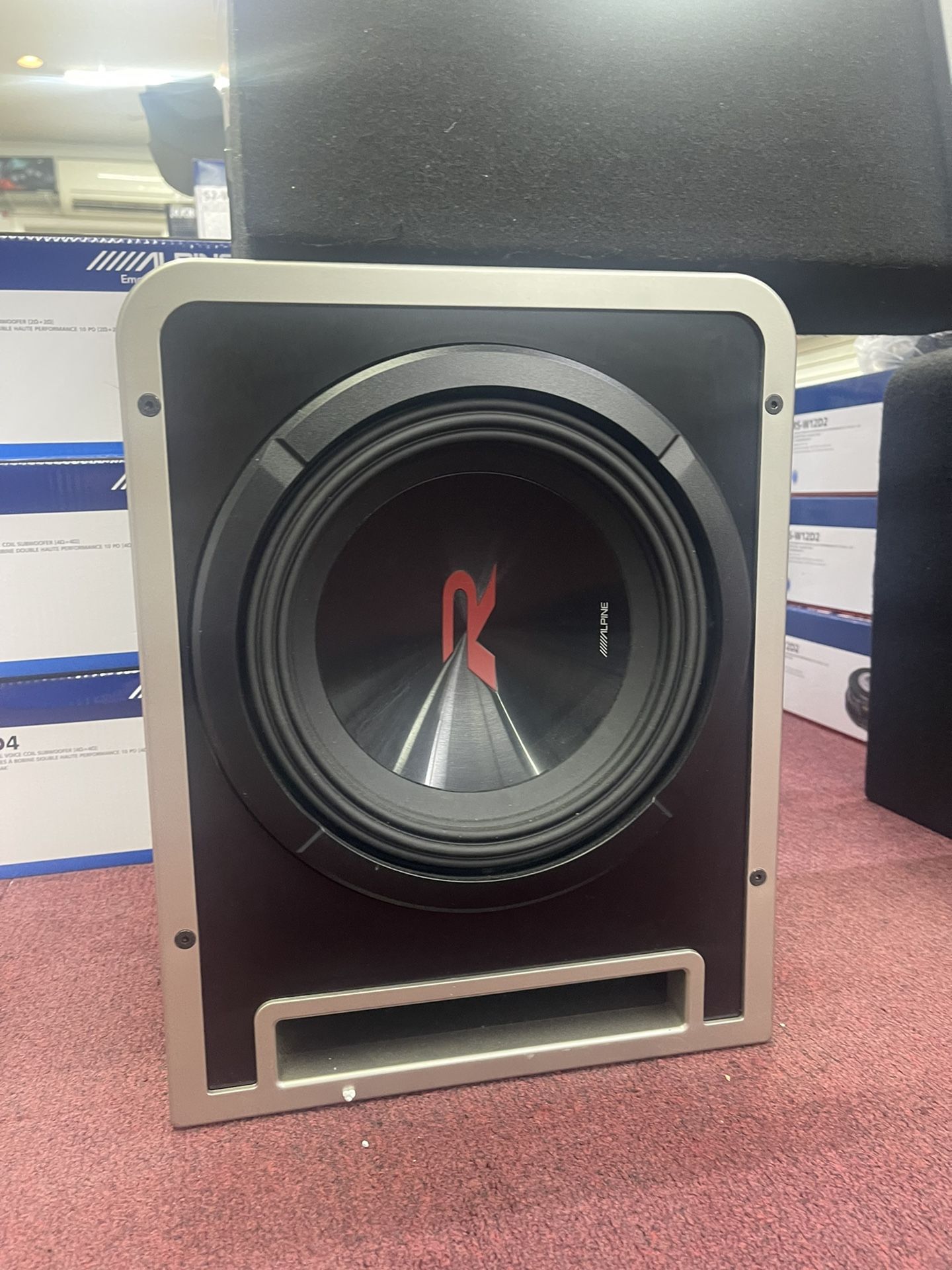 Alpine 10 Inch R Series With Custom Ported Box,All Products : American Fashion Style Bags On Sale