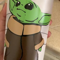 Baby Yoda Starbucks Cup