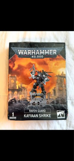 Warhammer 40k Space Marines Raven Guard Kayvaan Shrike NIB