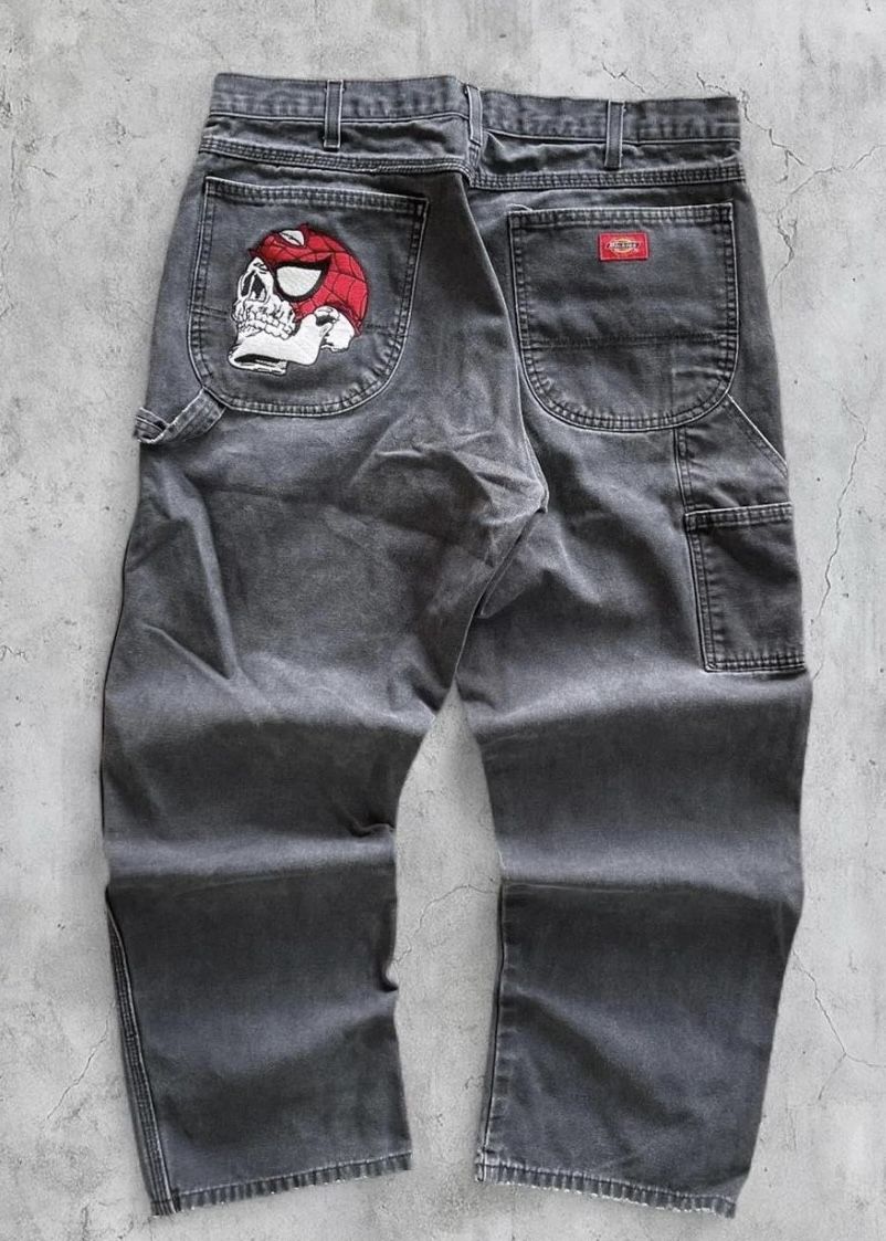 Spider Skull Jeans