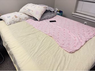 Queen mattress and  bed-frame