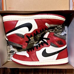 Jordan 1 Retro High OG “Chicago Lost And Found” Mens Size 11