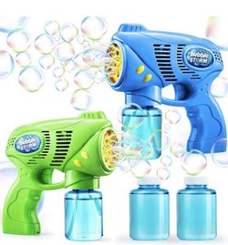 2 Bubble Guns w/ Solution 