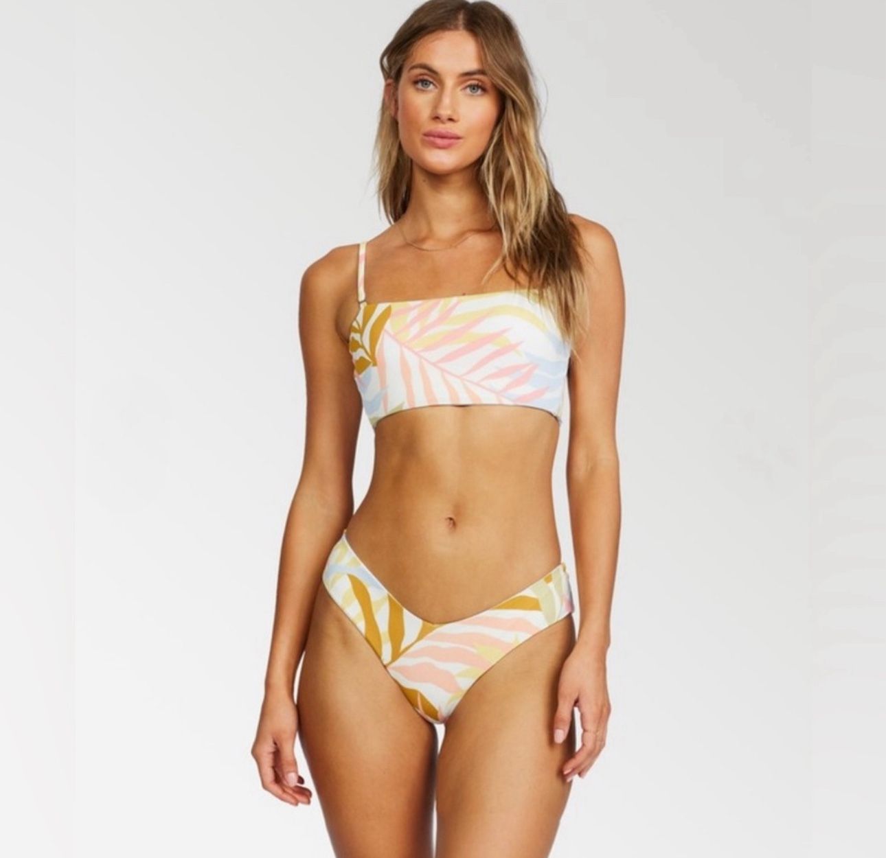 NWT Billabong Tropic Jungle Fiji - Reversible Bikini Bottoms for Women S