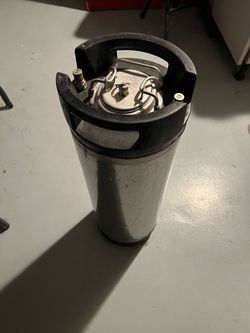 Cornelius keg and tap dispenser