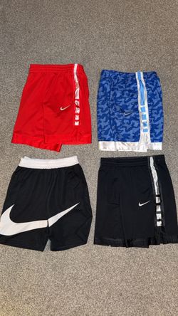 4 pairs Nike Elite Youth Large Basketball Shorts