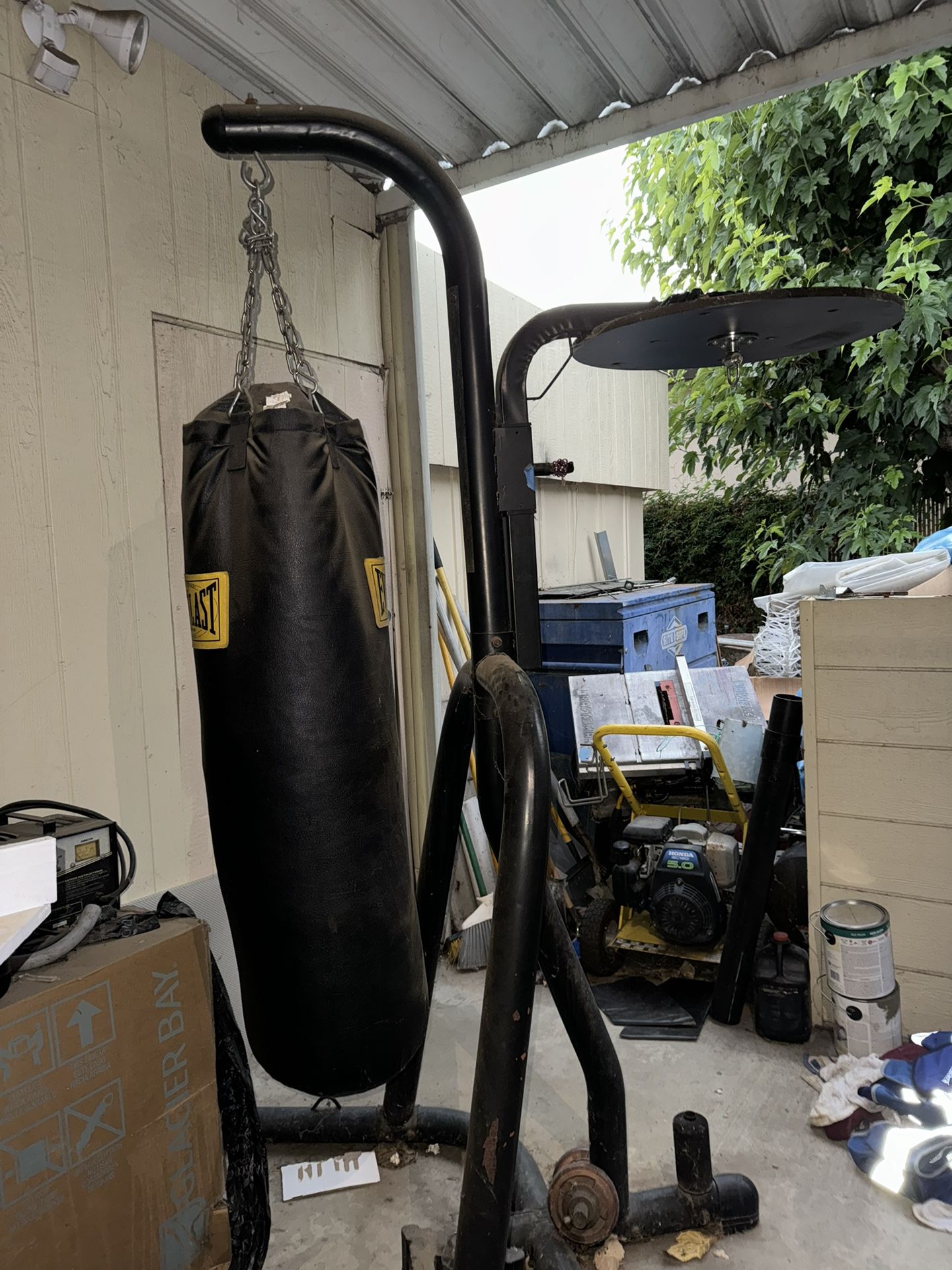 Punching and Speed Bag Stand