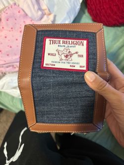 True Religion Brand Jeans Denim Wallet