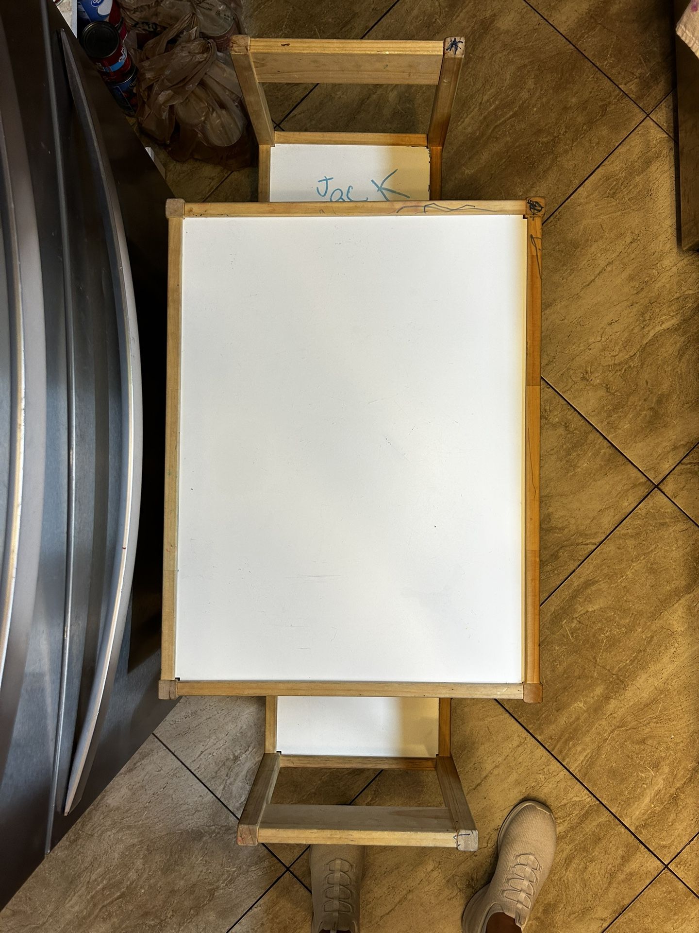 Child / Toddler Table & 2 Chairs