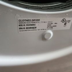Samsung dryer