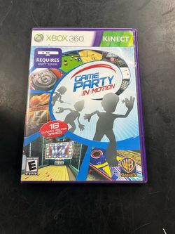 Game Party In motion XBox Kinect Untested