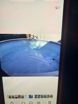 Above ground pool