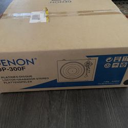 Denon Turntable New In Box