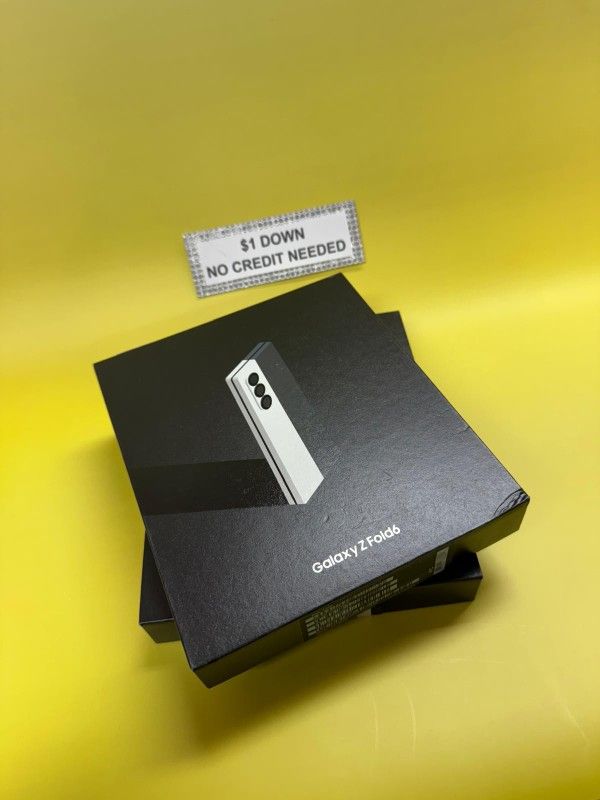 Samsung Galaxy Z Fold 6 5G - Only $1 Today Pay The Rest Later!