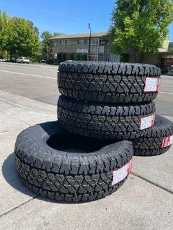 265-70-17 all terrain Tires 150$ each