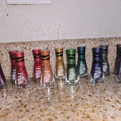 Sally Hansen's Insta Dri Crayola metallic collection (1-12)