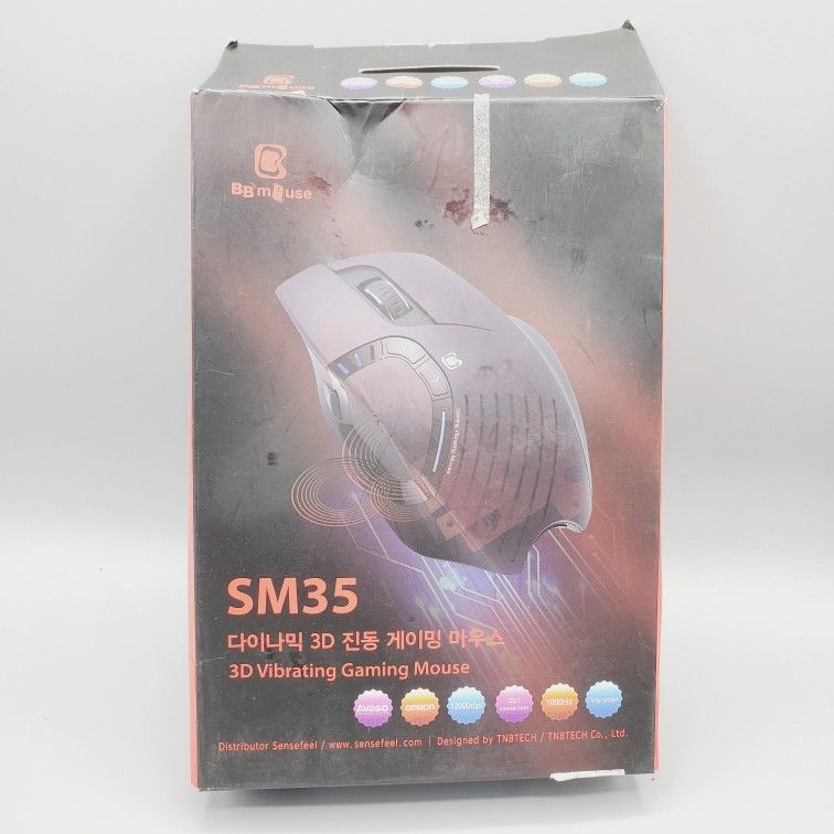 Sm35 3D Vibrating Gaming Mouse USB