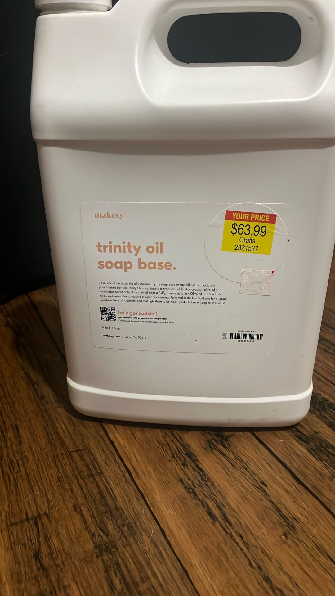 Makesy Trinity Oil Soap Base