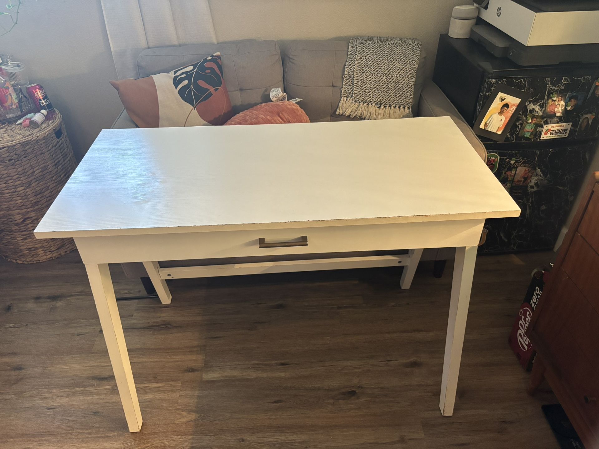 White Writers Desk