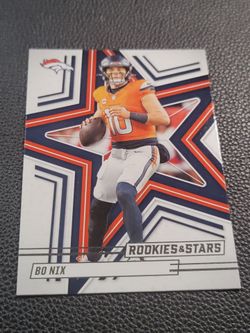 Bo Nix Rookies & Stars Denver Broncos