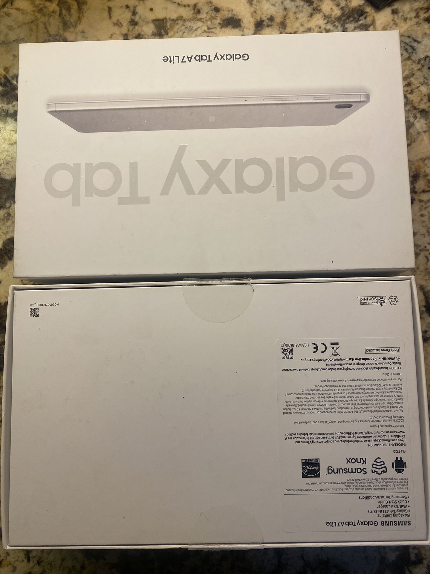 Samsung Galaxy Tab A7 Lite. (2) brand new. (only one opened for pics)