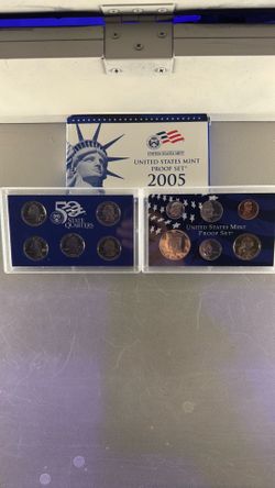 2005 proof coin set $15