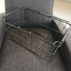 Old Rod Iron Basket 