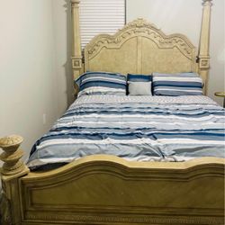 5 PCs Ashley King Bedroom Suite Furniture