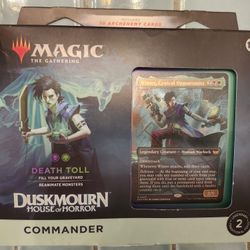Magic The Gathering Duskmourn: House of Horror Commander Deck - Death Tollhttps://https://offerup.com/redirect/?o=d3d3LnNwb3J0c2NhcmRzcHJvLmNvbS9nYW1l