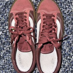 Vans Burgundy Sneakers