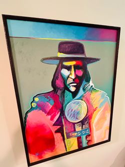 GORGEOUS PAINTING! ACRYLIC on CANVAS, ORIGINAL by FARRELL COCKRUM!