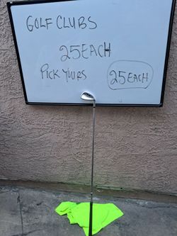 Golf clubs  $25 each see all pictures