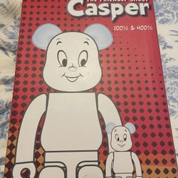 Casper 400% And 100% Bearbrick Set